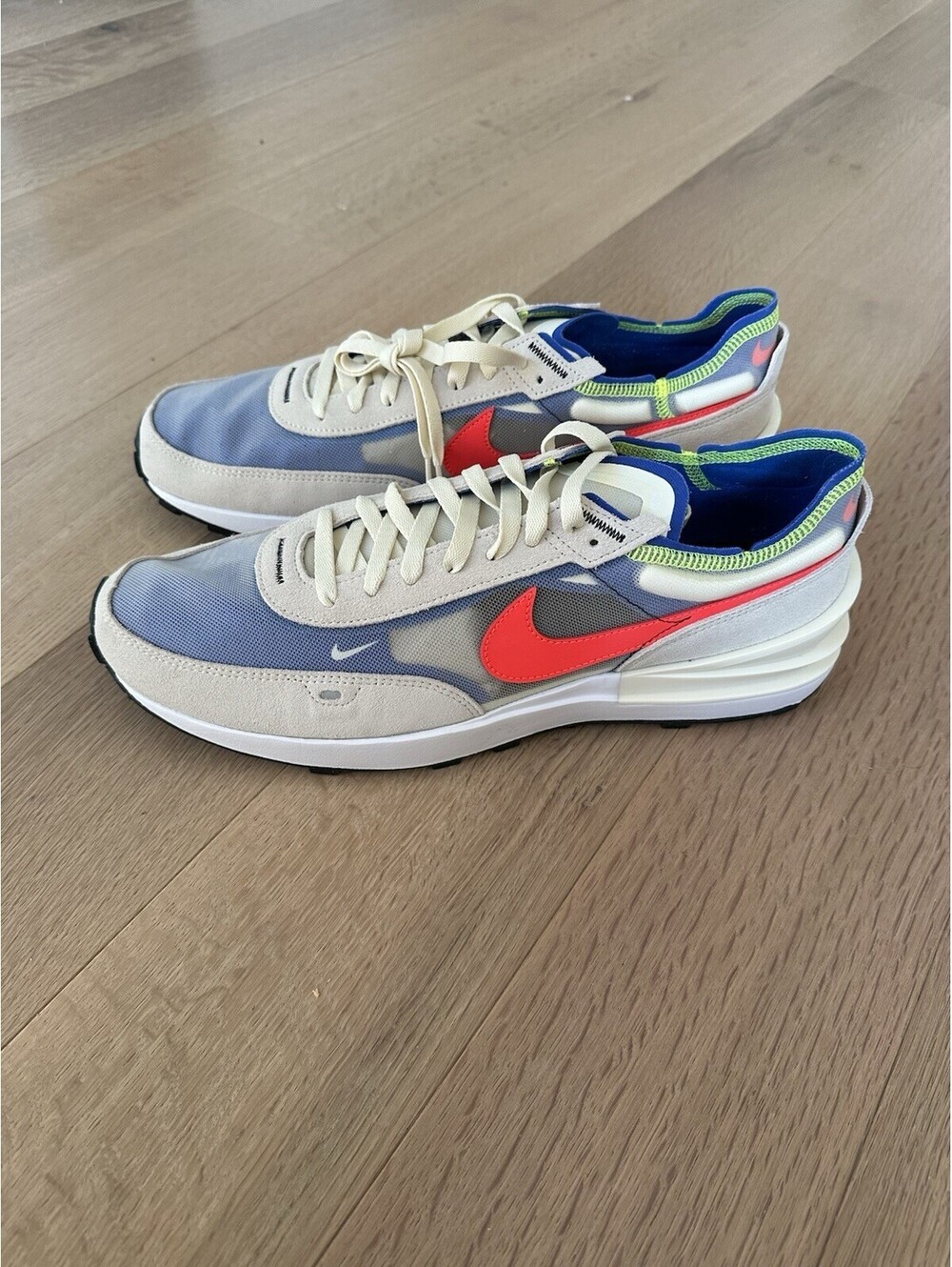 NIKE WAFFLE ONE COCONUT MILK/BRIGHT CRIMSON Men’s Size 13